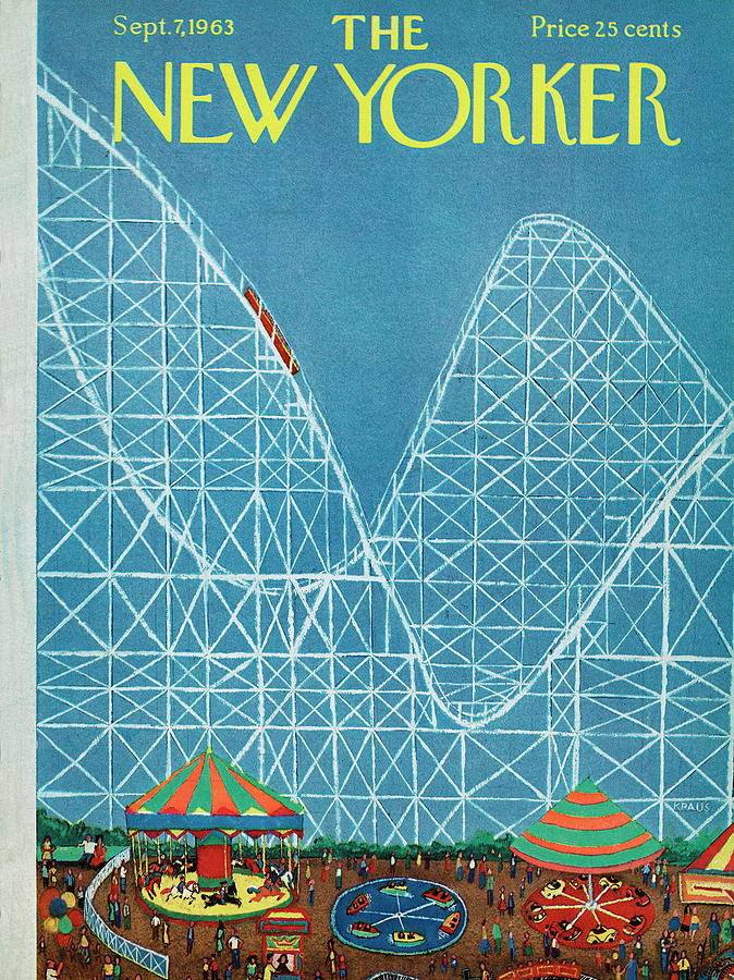 New Yorker September 7th, 1963 Painting by Robert Kraus