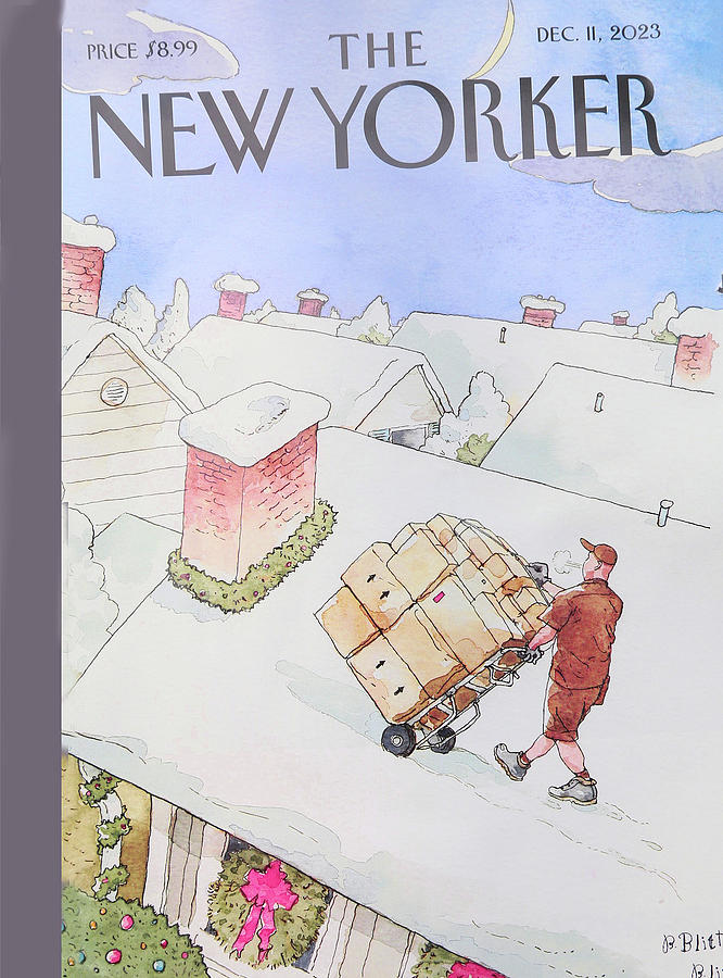 New Yorker special delivery Photograph by Dennis Baswell
