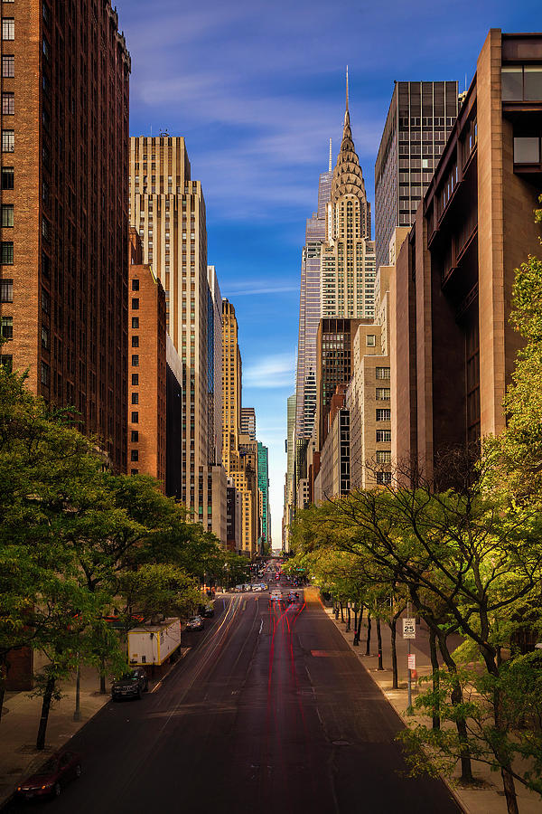 New Yorks Chrysler Building Photograph by Andrew Soundarajan