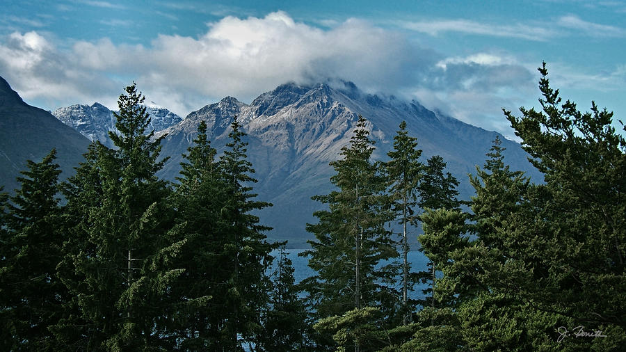 New Zealand Mountain View Photograph by Joe Bonita