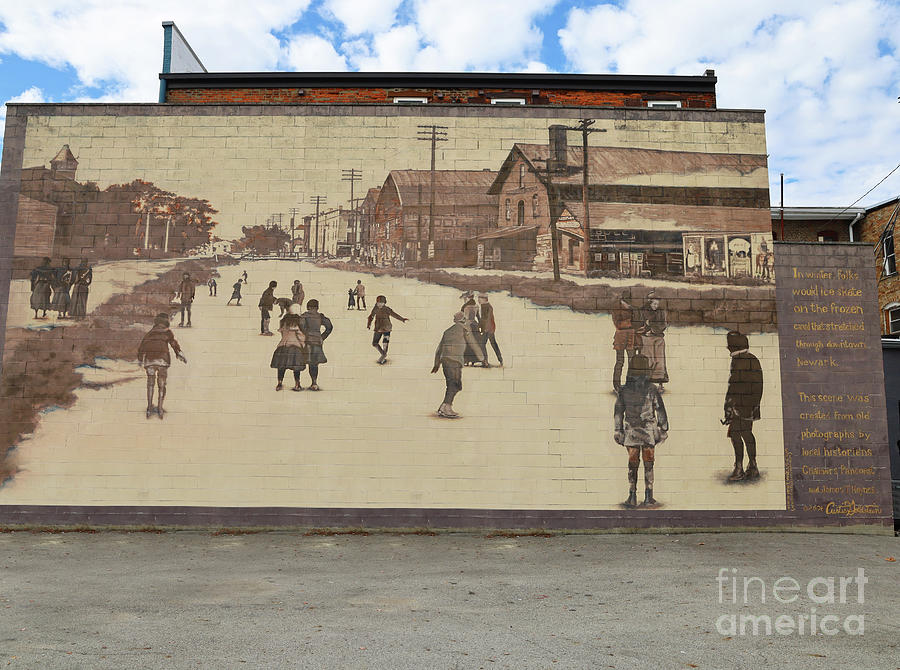 Newark Ohio Mural 7111 Photograph by Jack Schultz