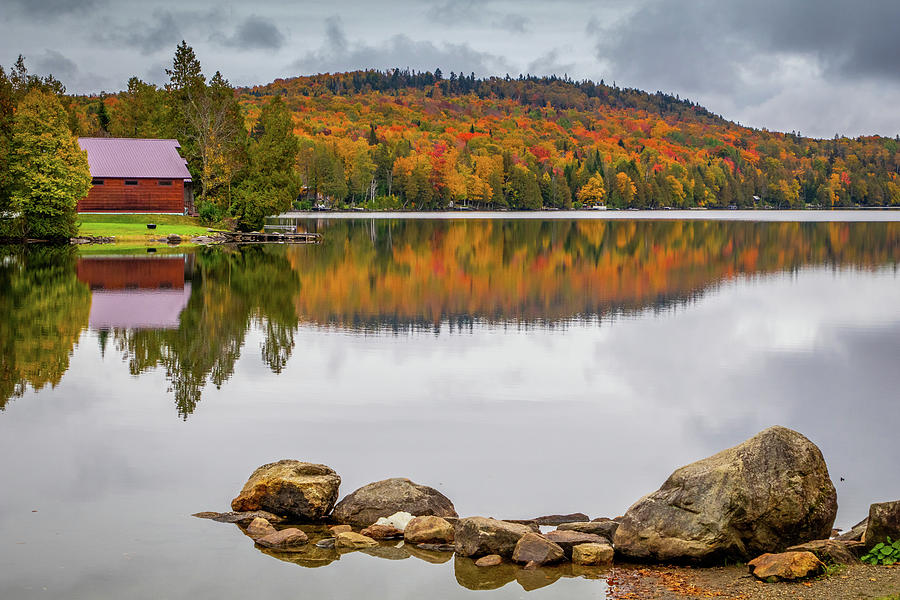 Newark Pond in Newark Vermont Photograph by Jeff Folger