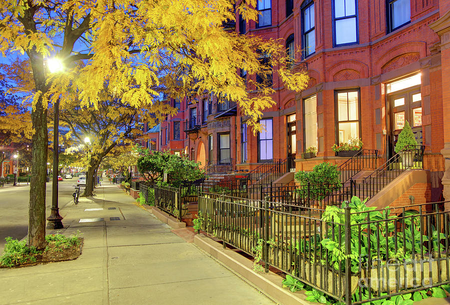 Newbury Street, Boston Photograph by Denis Tangney Jr