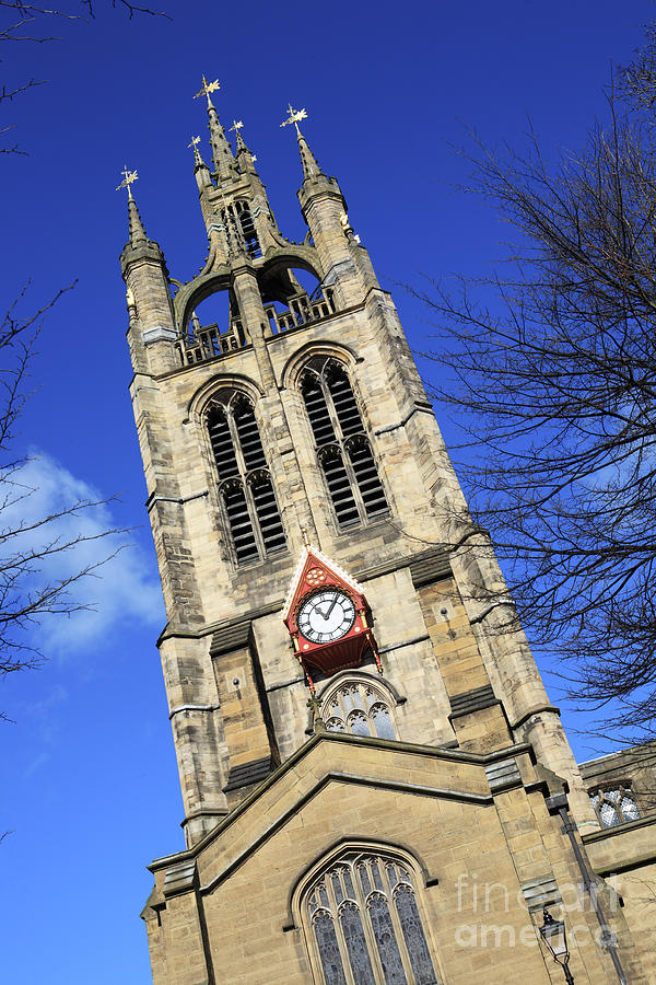 Newcastle cathedral tower Photograph by Bryan Attewell | Fine Art America