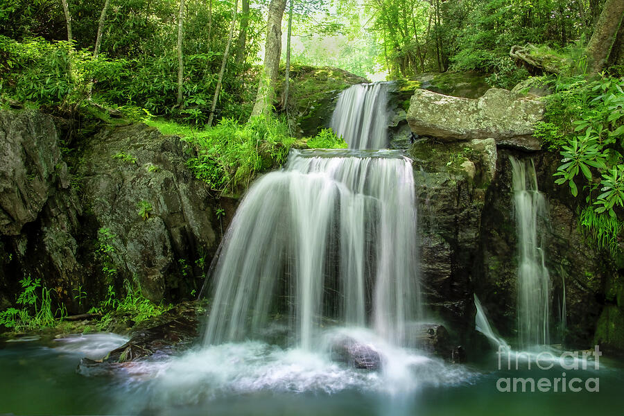 Newland NC Waterfalls Photograph by Shelia Hunt