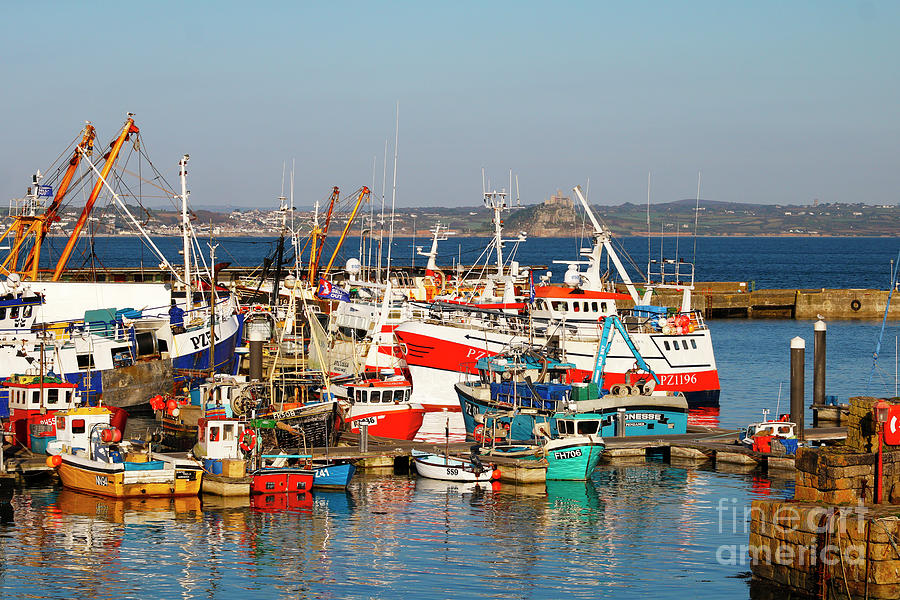 Newlyn Fishing Fleet Photograph by Terri Waters