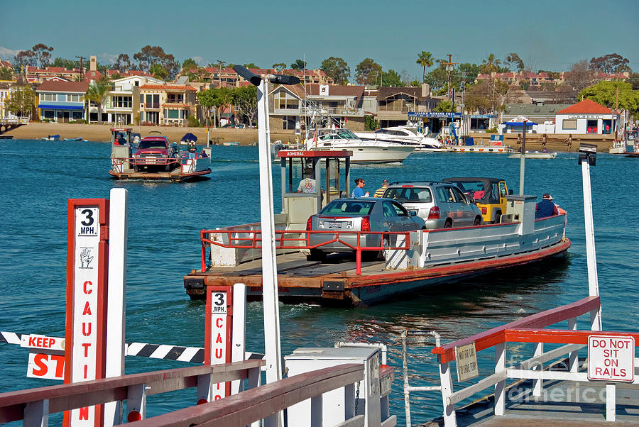 Newport Balboa Ferry Photograph by David Zanzinger