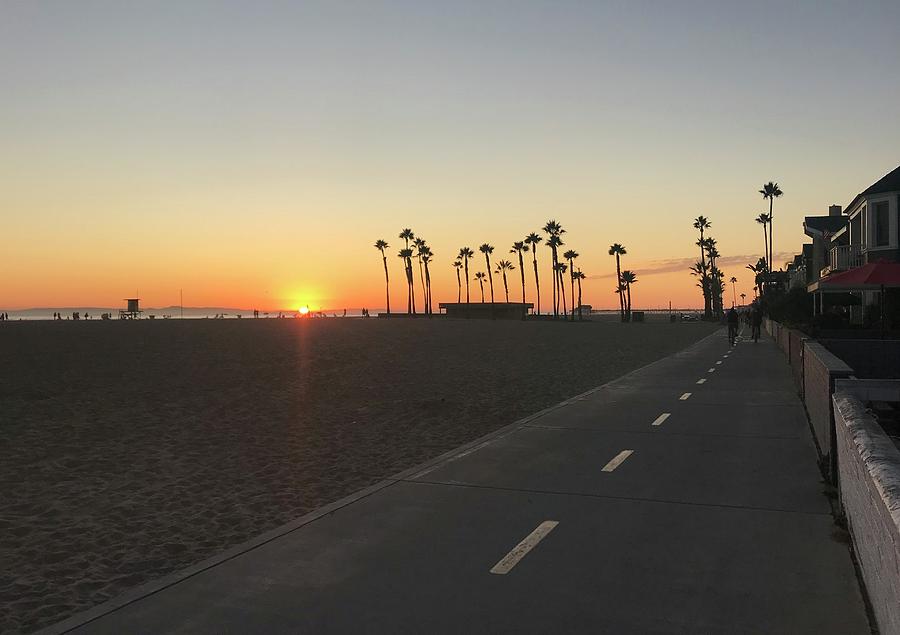 Newport Beach Sunset Photograph by Kat Kem Art
