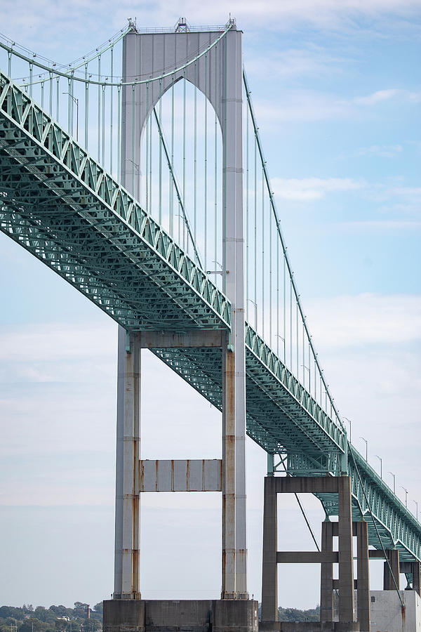 Newport Bridge III Photograph by Denise Kopko