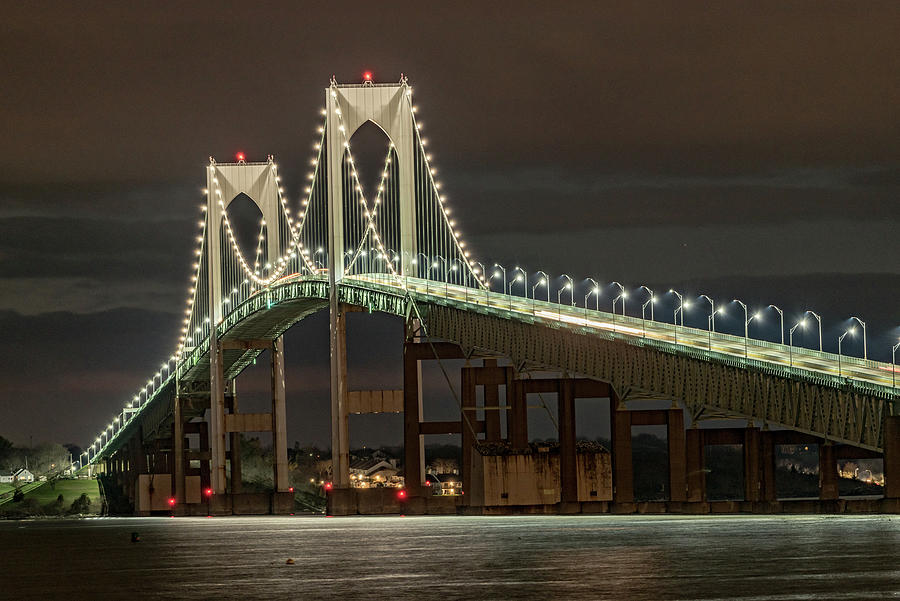 Bridge Photograph - Newport Bridge  by John Repoza