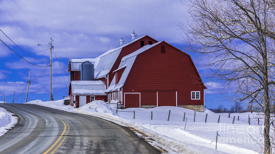 Newport Center in Vermont Photograph by New England Photography