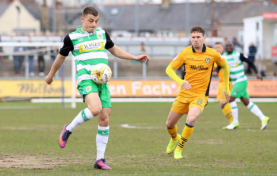 Newport County v Yeovil Town - Sky Bet League Two Photograph by Athena Pictures