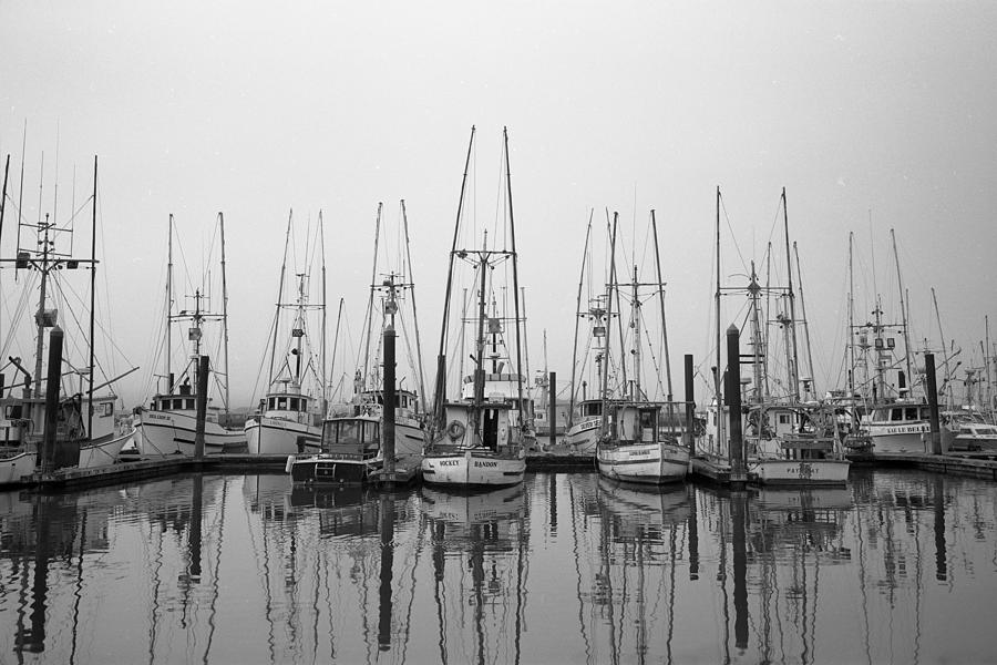 Newport Fishing Boats Photograph by HW Kateley