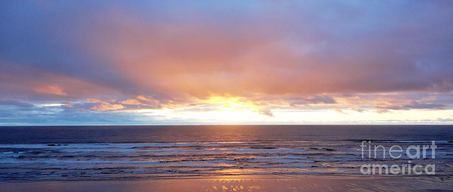 Newport Oregon Sunset Photograph by John Lyes