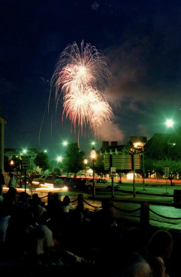 Newport RI Fireworks Photograph by Richard Sieg Fine Art America