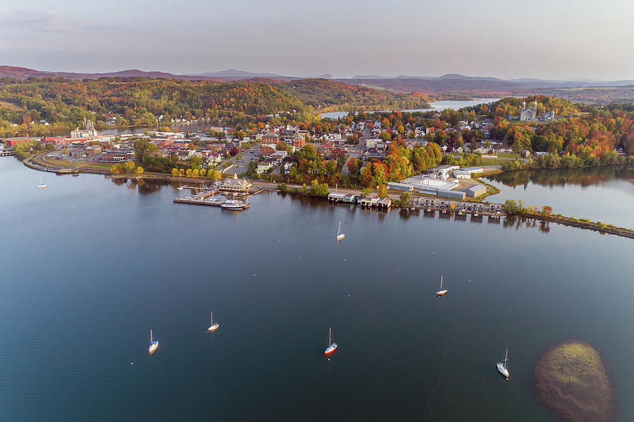 Newport Vermont Waterfront 2020 Photograph by John Rowe