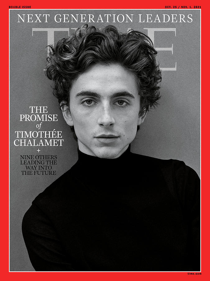 Actor Photograph - Next Generation Leaders - Timothee Chalamet by Photograph by Ruven Afanador for TIME