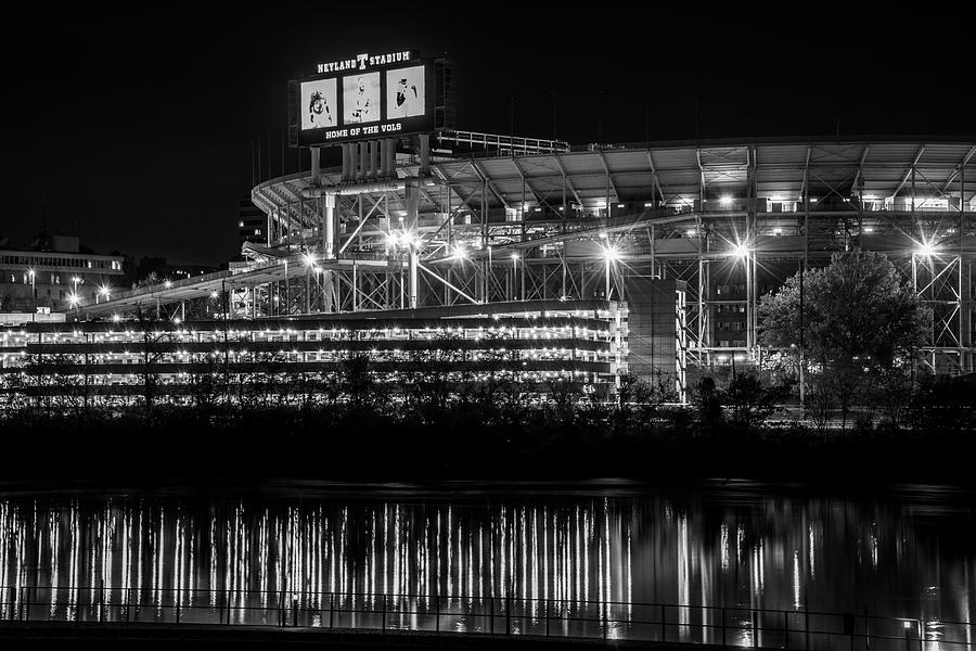 Neyland Stadium At Night, Knoxville Photograph
