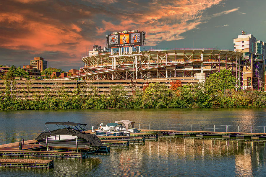 Neyland Stadium, Home of the Tennessee Vols Photograph by Marcy Wielfaert