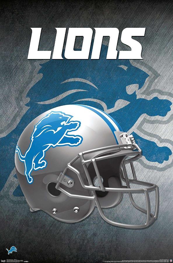 NFL Detroit Lions - Helmet Digital Art by Thuy Dinh Thi | Pixels