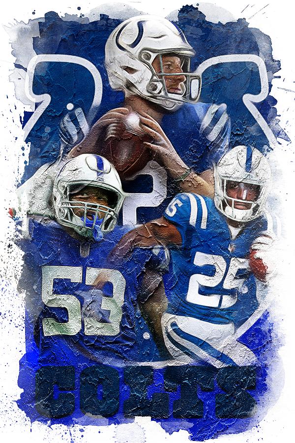 NFL New York Giants Digital Art by Sports Basics - Pixels