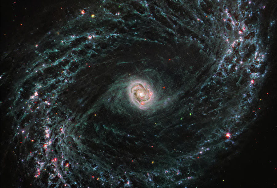 NGC 1433 James Webb Photograph by Ricky Barnard