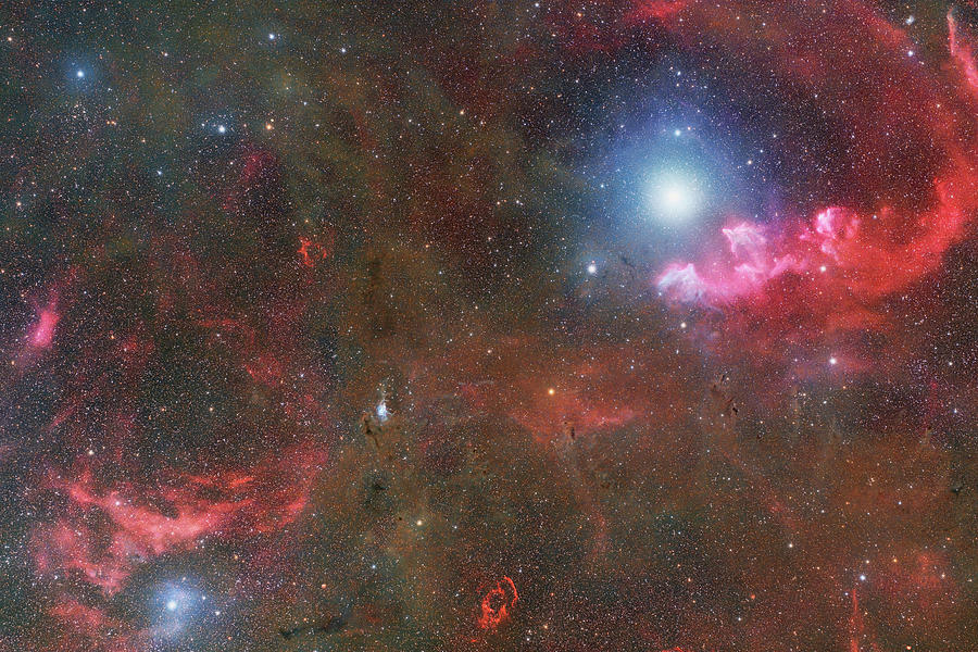 NGC 225 and IC 63 Photograph by Dennis Sprinkle