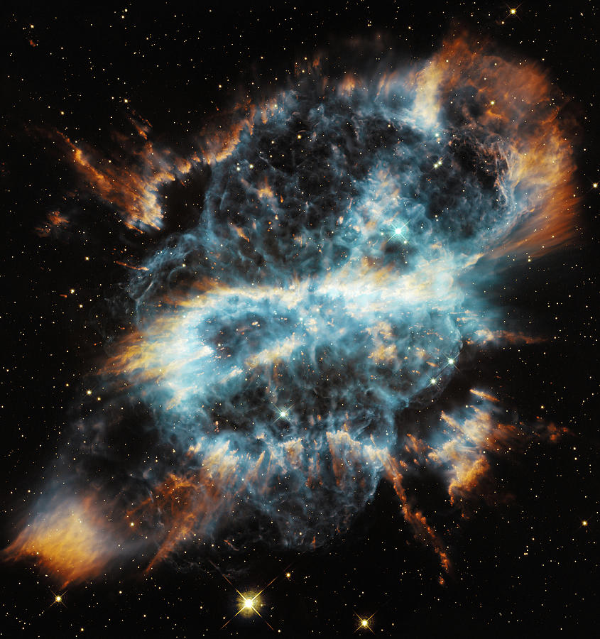 Interstellar Photograph - NGC 5189 Stellar Eruption by Nasa