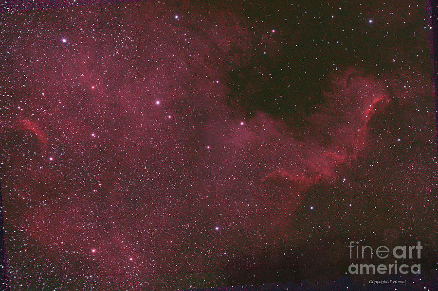 NGC 7000, the North America Nebula Photograph by James Hervat
