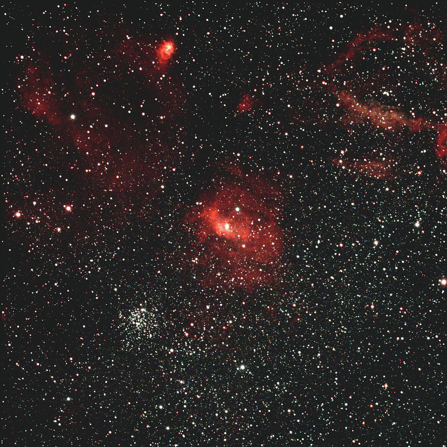 NGC 7635, Bubble Nebula Photograph by Peter Ponzio