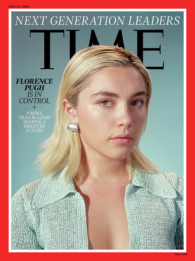 NGL- Florence Pugh Photograph by Photograph by Mark Peckmezian for TIME