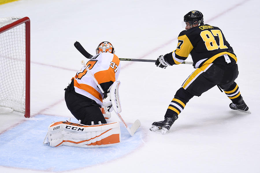 NHL: APR 13 Stanley Cup Playoffs First Round Game 2 - Flyers at Penguins Photograph by Icon Sportswire