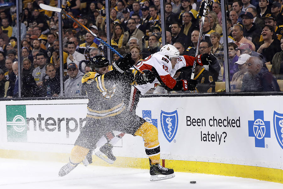NHL: APR 17 Round 1 Game 3 - Senators at Bruins Photograph by Icon Sportswire