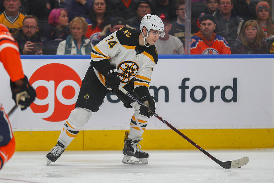 NHL: FEB 20 Bruins at Oilers Photograph by Icon Sportswire