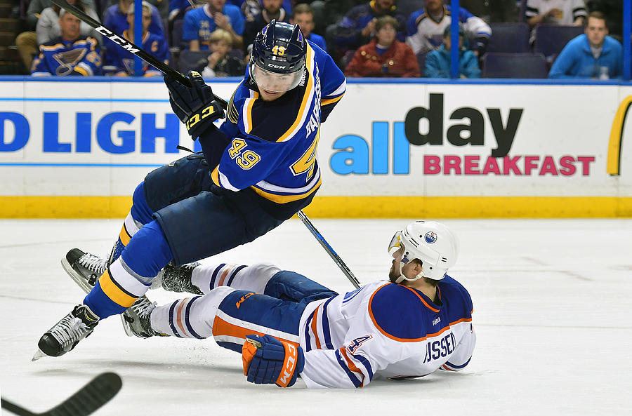 NHL: FEB 28 Oilers at Blues Photograph by Icon Sportswire