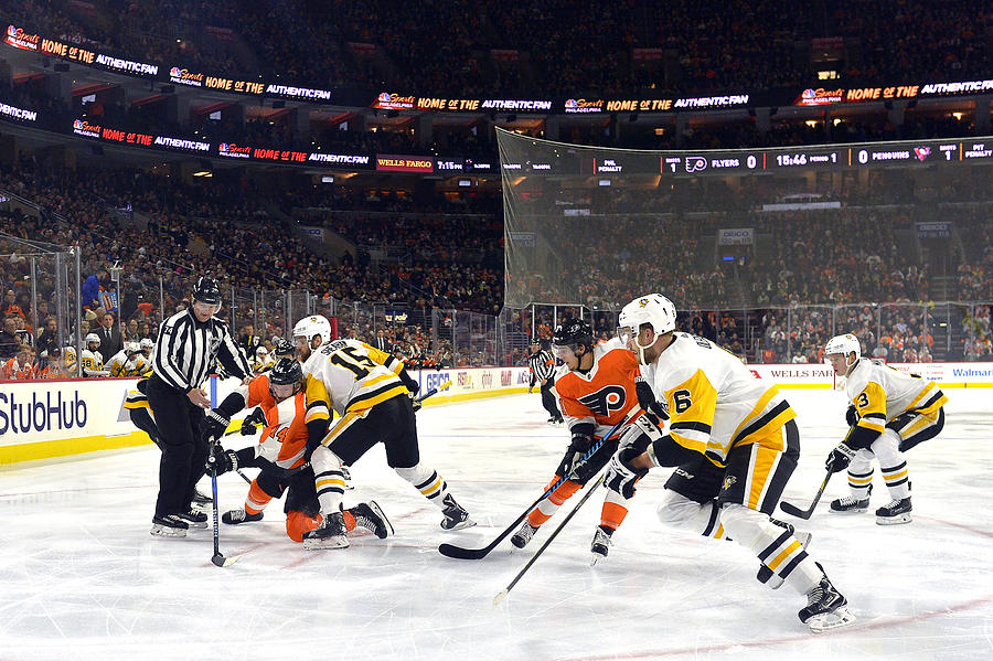 NHL: JAN 02 Penguins at Flyers Photograph by Icon Sportswire