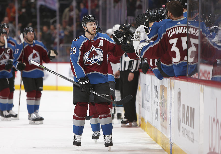 NHL: JAN 18 Sharks at Avalanche Photograph by Icon Sportswire