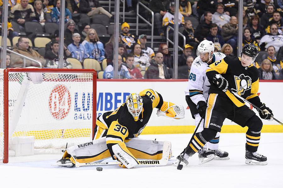 NHL: JAN 30 Sharks at Penguins Photograph by Icon Sportswire