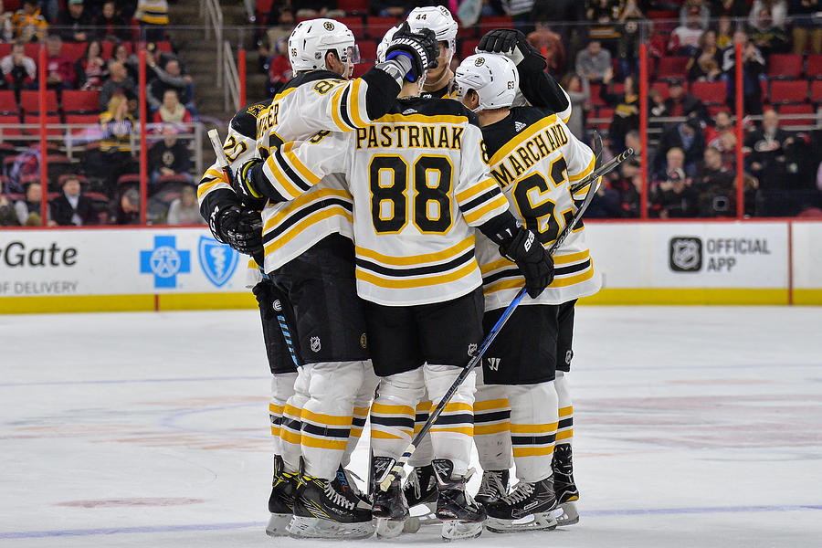 NHL: MAR 13 Bruins at Hurricanes Photograph by Icon Sportswire