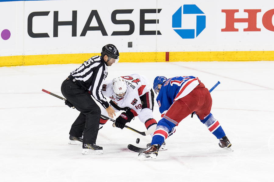 NHL: MAY 02 2nd Round Game 3 - Senators at Rangers Photograph by Icon Sportswire