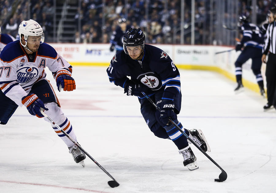 NHL: SEP 30 Preseason - Oilers at Jets Photograph by Icon Sportswire