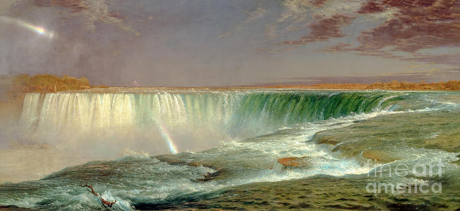 Niagara, 1857 Photograph by Frederic Edwin Church | Pixels