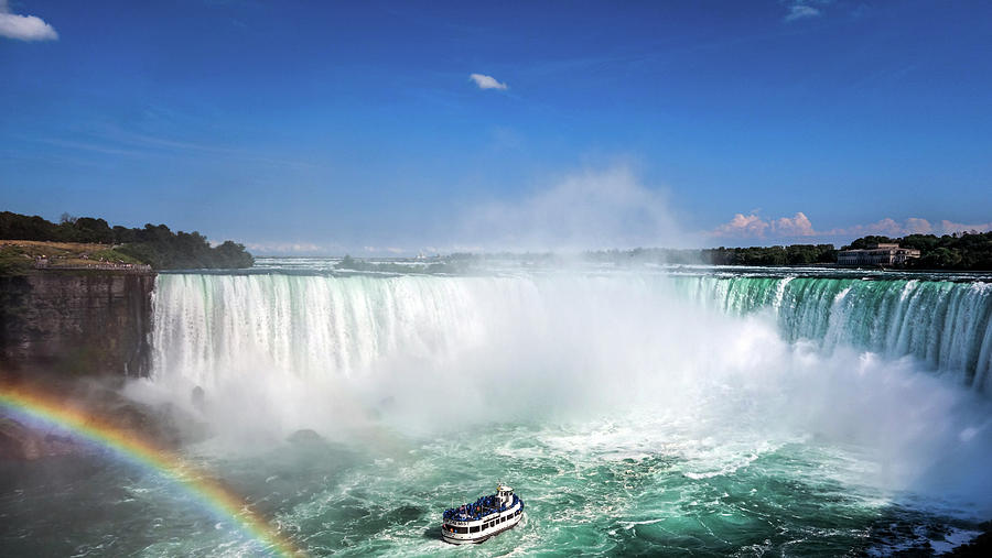 Niagara Canada Mini-Rainbow Photograph by Matthew Bamberg