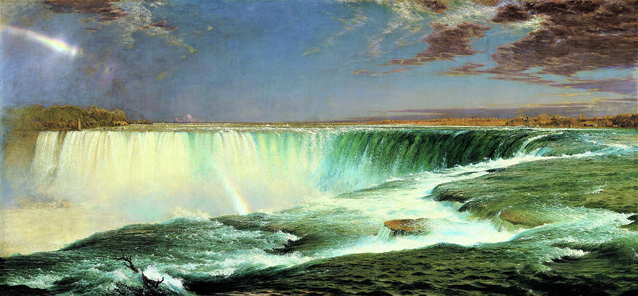 Frederic Edwin Church Painting - Niagara - Digital Remastered Edition by Frederic Edwin Church