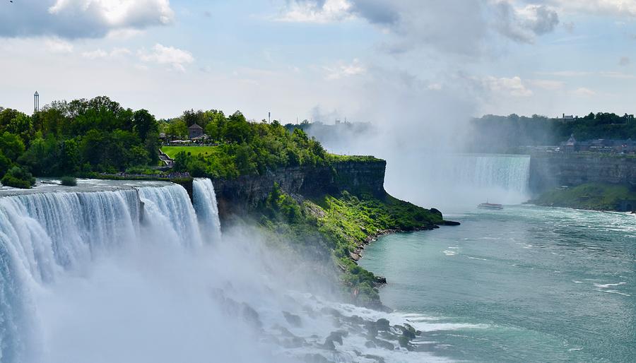 Panoramic Niagara Falls Photograph by Bnte Creations