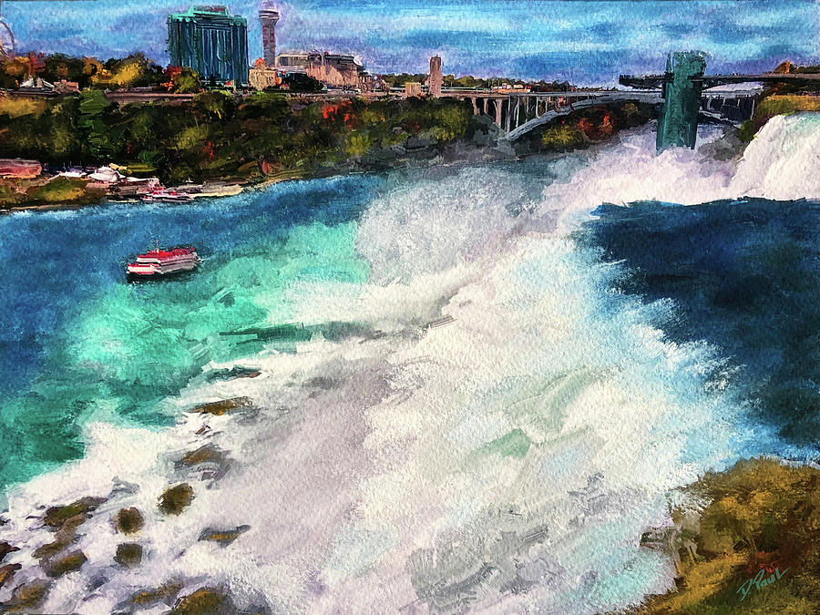 Niagara Falls Digital Art by Doug Paul