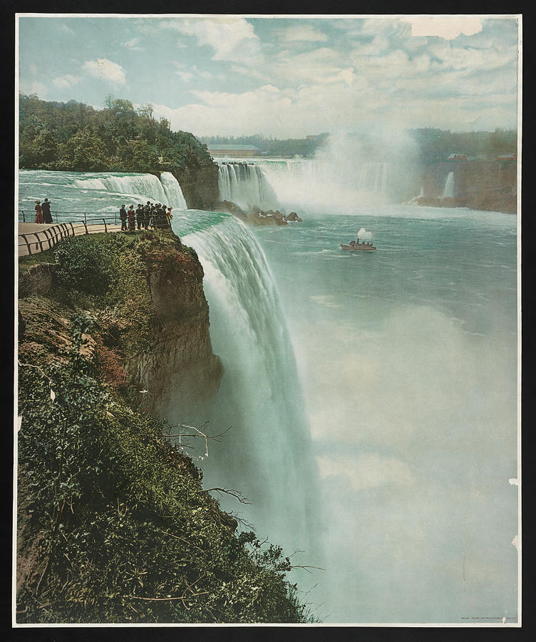Niagara-falls-from-prospect-point Painting