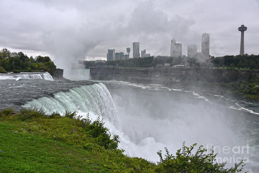 Niagara Falls in the Mist Photograph by Catherine Sherman