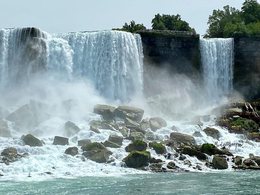 Niagara Falls Photograph by Medge Jaspan