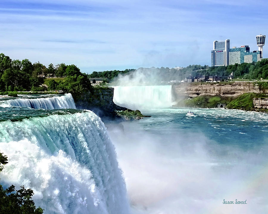 Niagara Falls NY - View From the American Side Photograph by Susan Savad